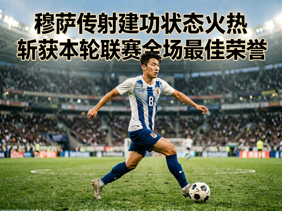 穆萨传射建功状态火热斩获本轮联赛全场最佳荣誉
